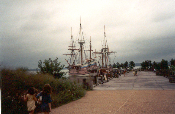 Three ships -- James River